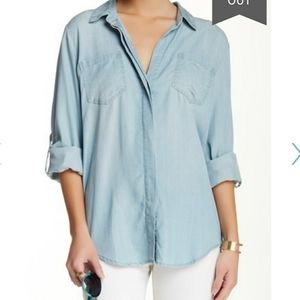 Velvet Heart button up shirt - Large